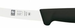 Нож обвалочный 150/280 мм. изогнутый, черный SAFE Icel
